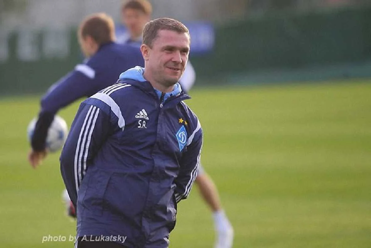 Сергей Ребров / фото ФК "Динамо"