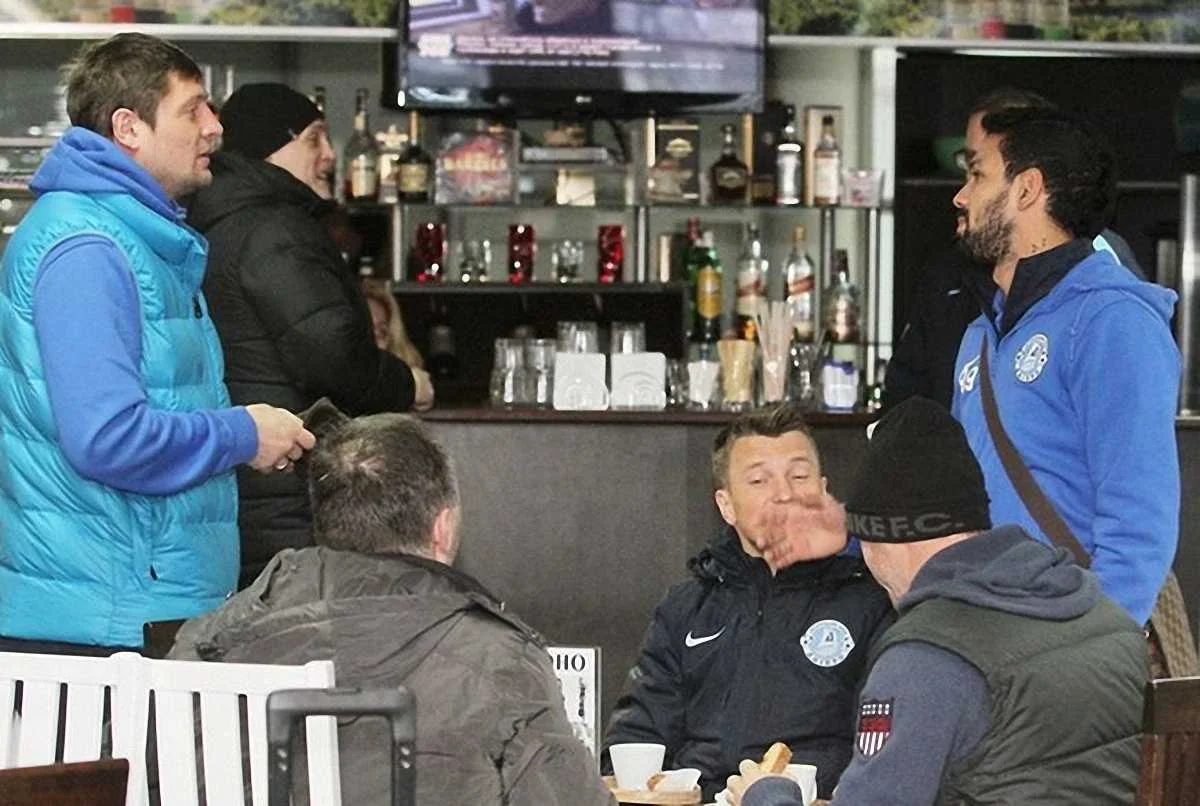 Селезньов і Матеус перед зборами / фото КП в Украні