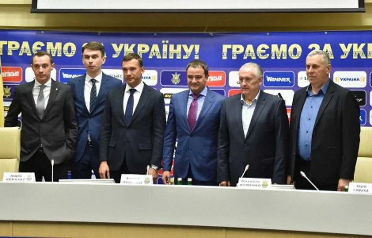 Шевченка перезентували у збірній України / фото ФФУ