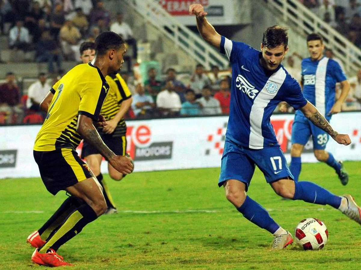 Денис Баланюк из "Днепра" получает международный опыт / Фото сцомережи