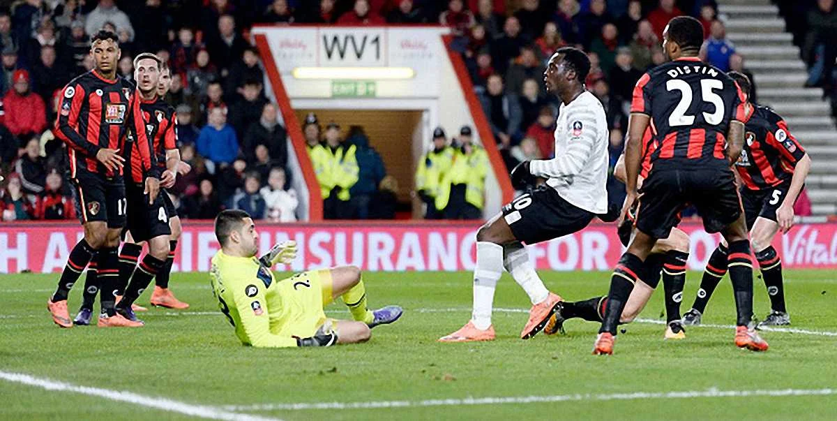 Лукаку забиває "Борнмуту" 4-й гол за сезон / фото Getty Images