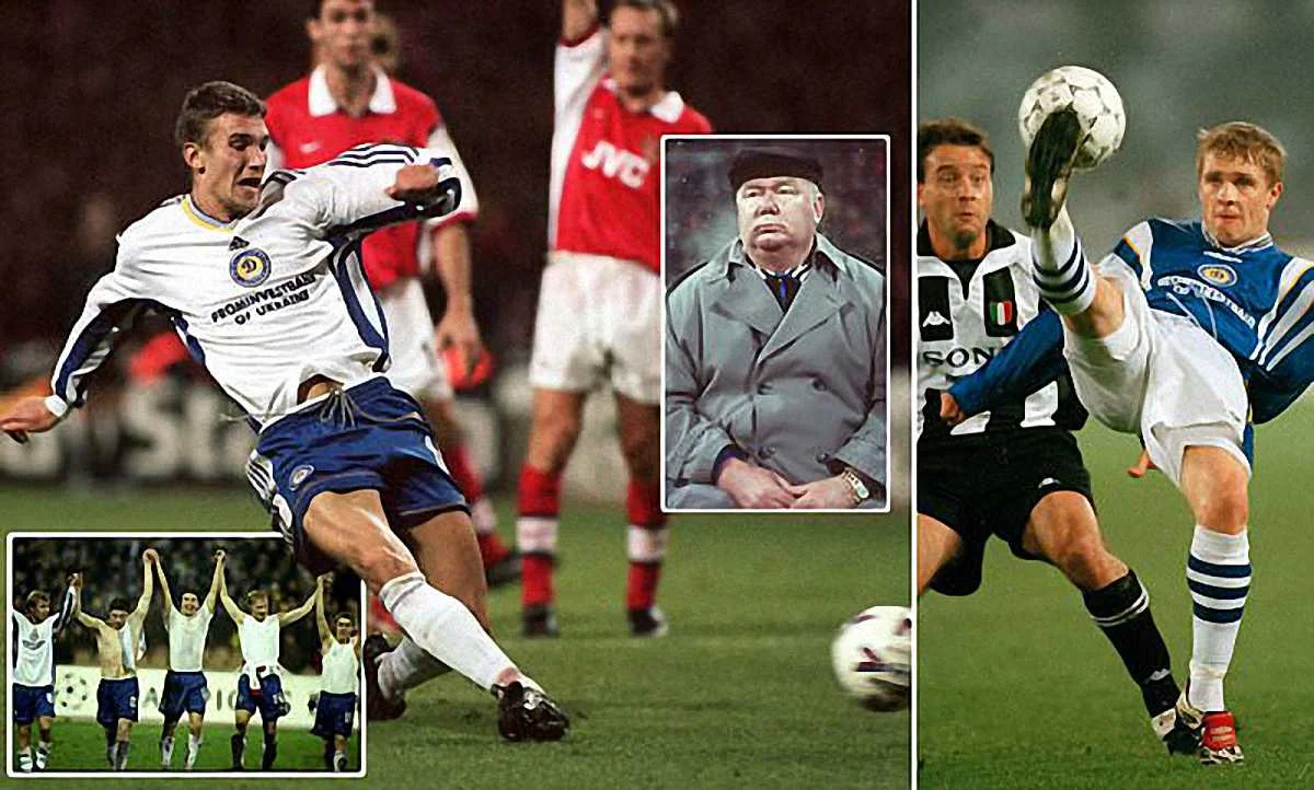 Шевченко і Ребров забивали з легкої руки Лобановського / Daily mail