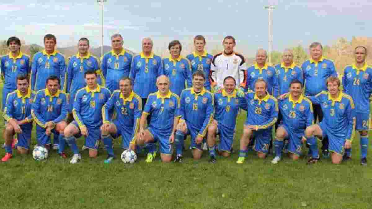 Официально: В Украине появится национальная сборная ветеранов