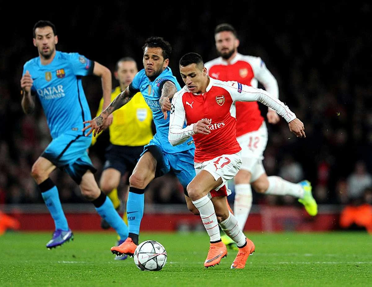 "Каноніри" добре протистояли "Барселоні" / Фото Getty Images