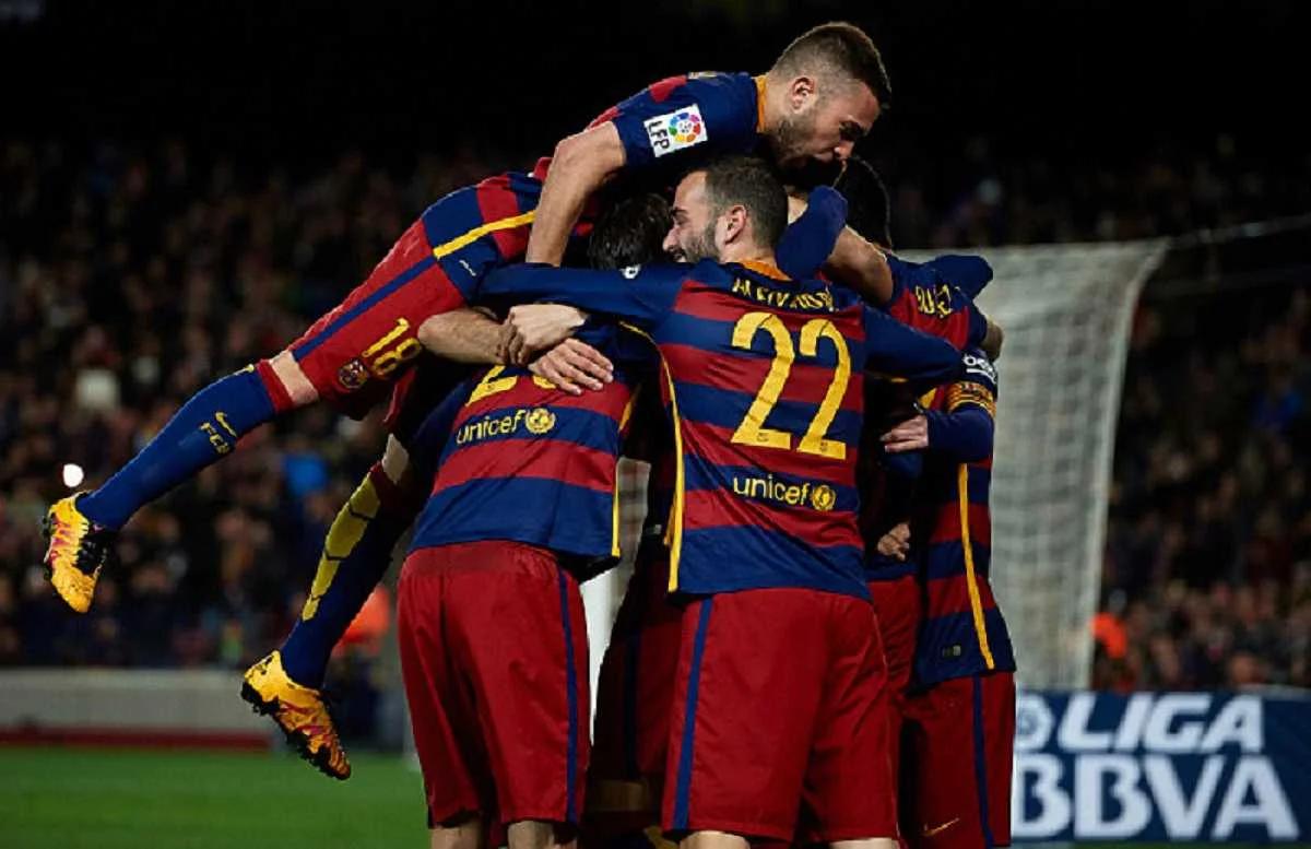 Каталонці святкують чергову перемогу / getty images