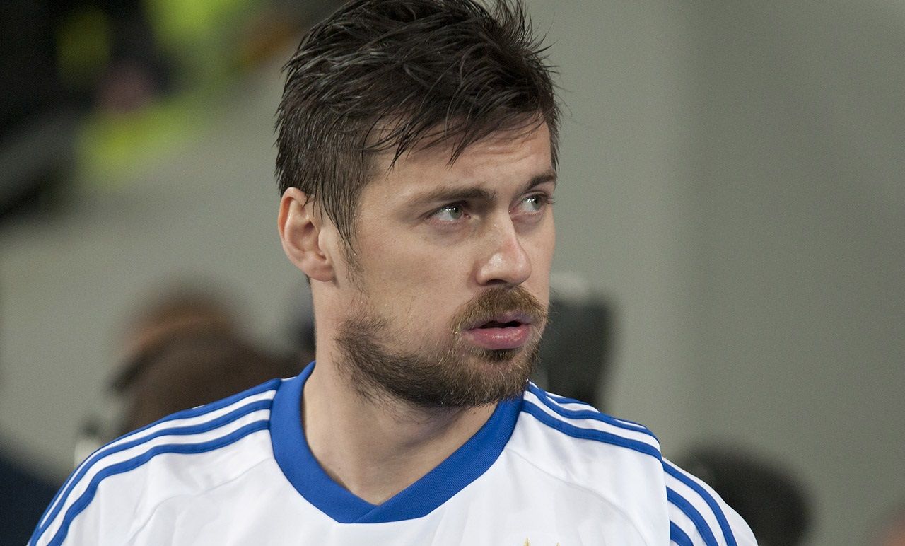 Милевский взял рубеж в 100 забитых мячей за карьеру. Фото: fcdynamo.kiev.ua