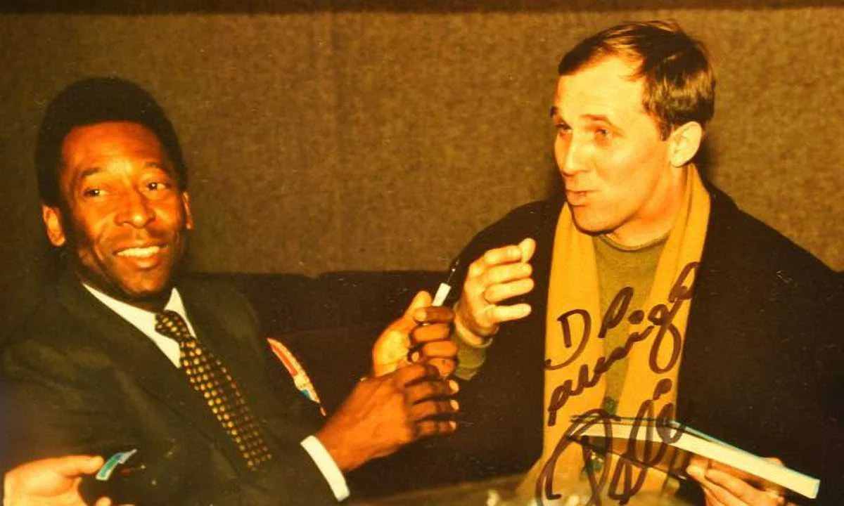 Пеле и его самый верный в мире поклонник, Николай Худобин.