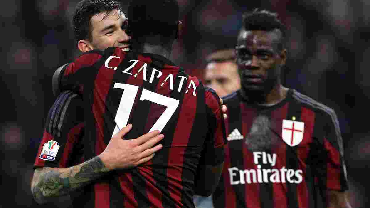 "Милан" впервые за 13 лет вышел в финал Кубка Италии и повторил 49-летний рекорд