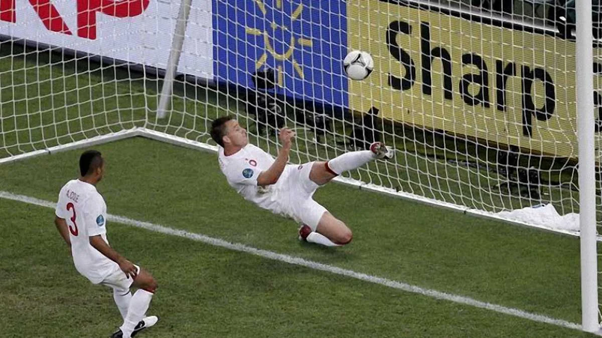 Скандальний незарахований гол України у ворота Англії на Євро-2012