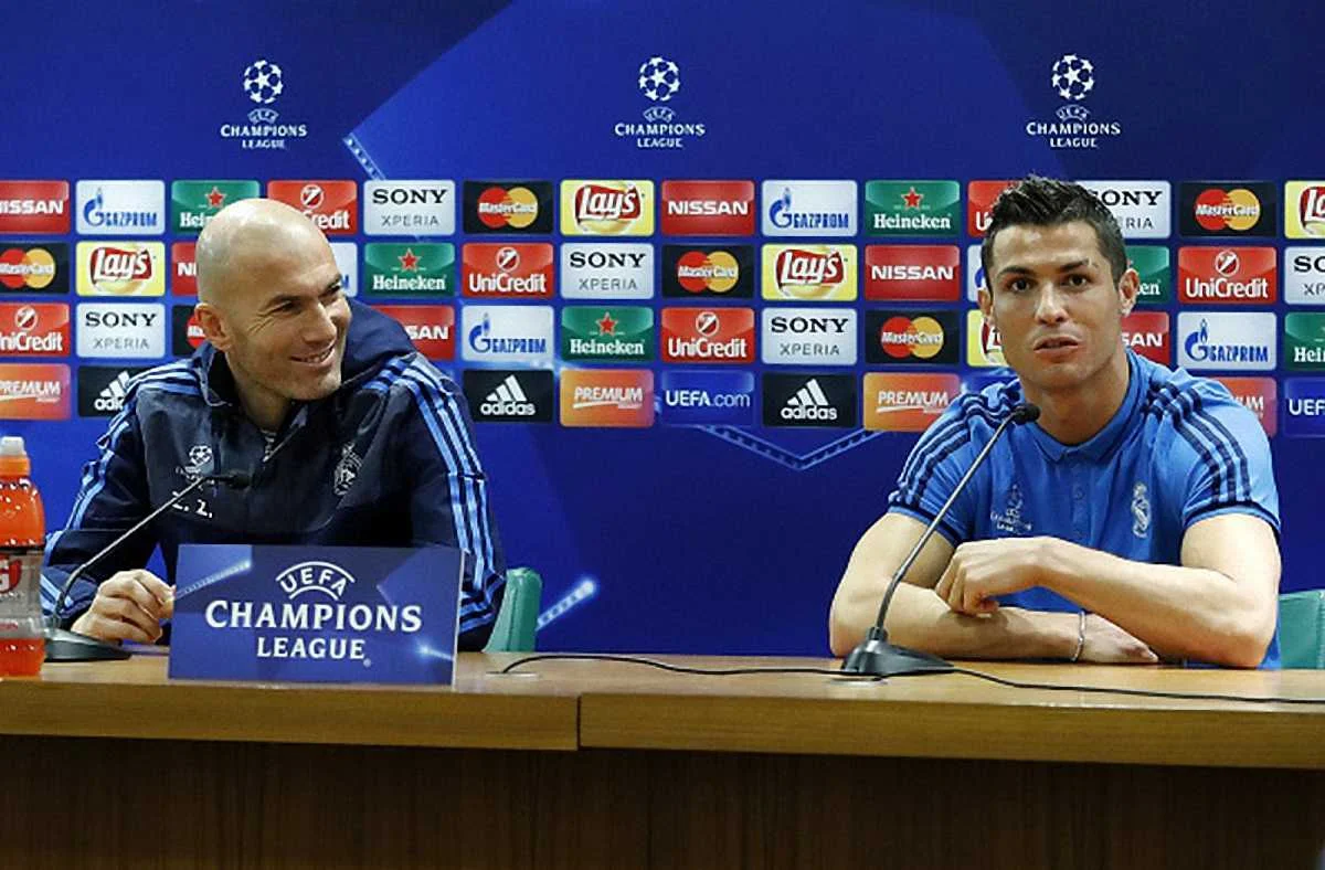 Зінедін Зідан і Кріштіану Роналду / Фото Getty Images