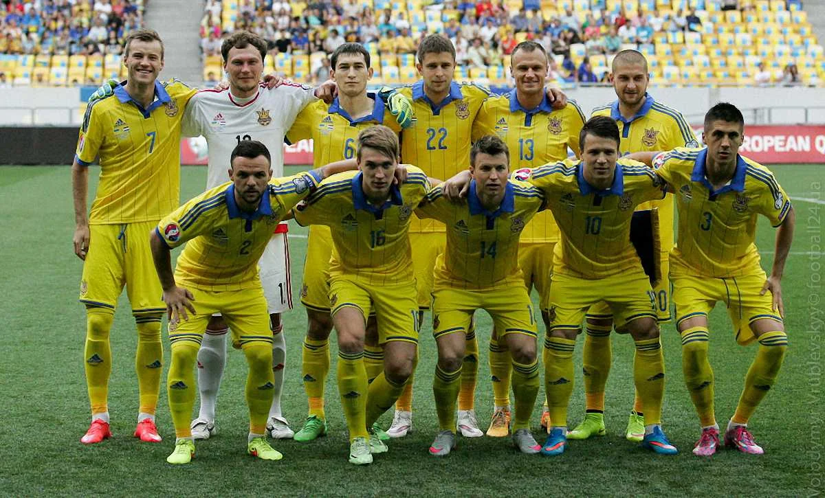 "Синьо-жовті" / фото В.Врублевського