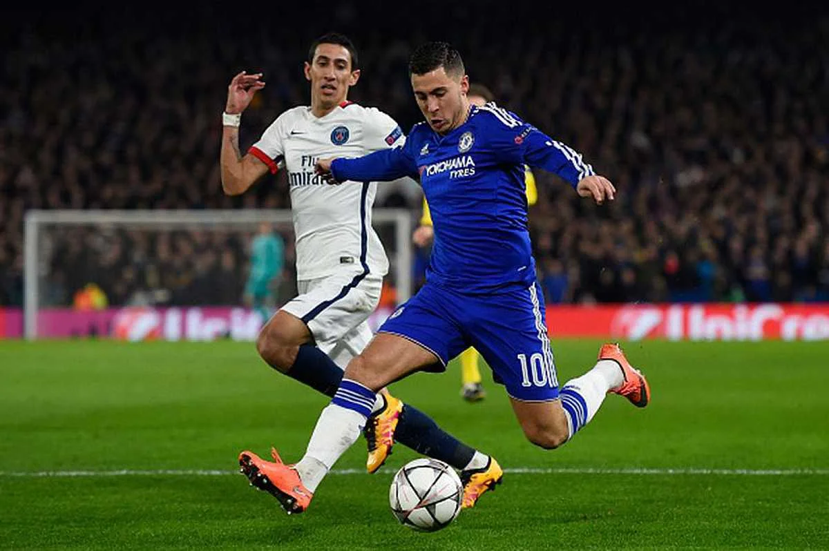 Азар проти Ді Марії / Getty Images