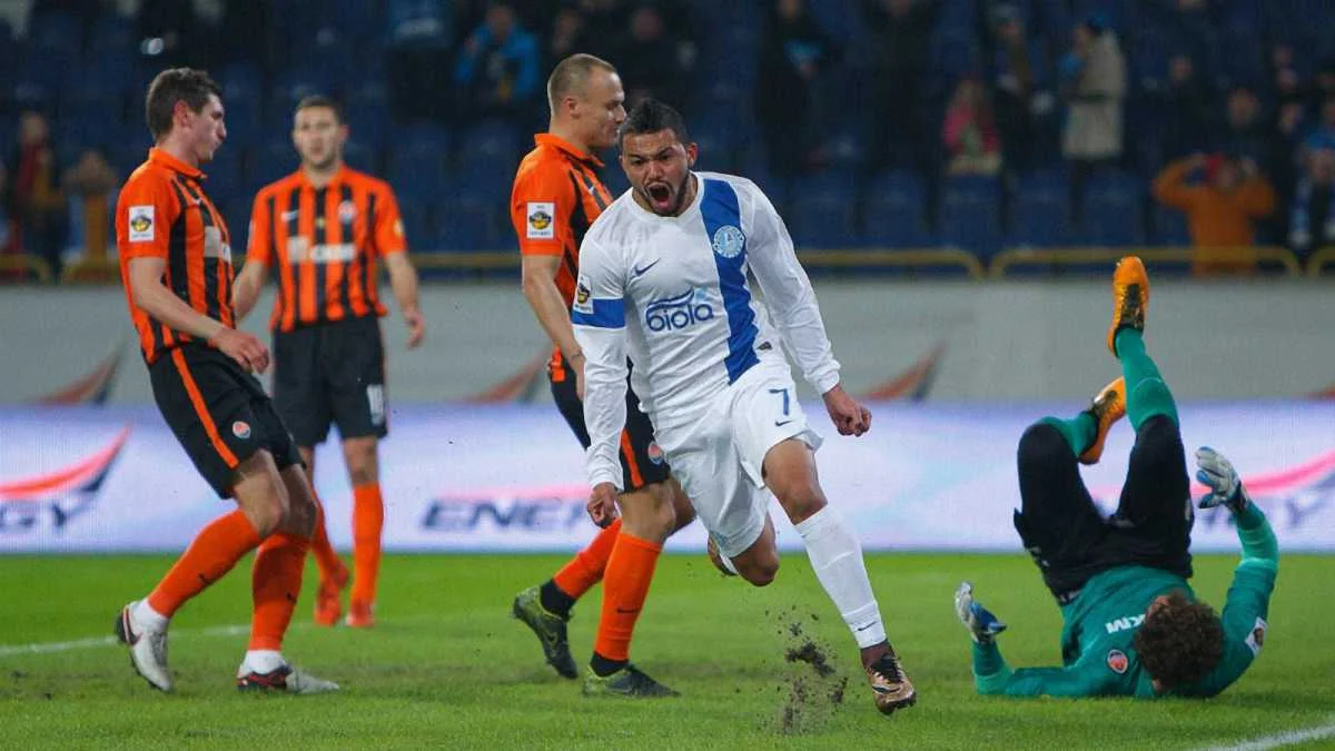 Джон Руїс забив "Шахтарю" / фото ФК Дніпро