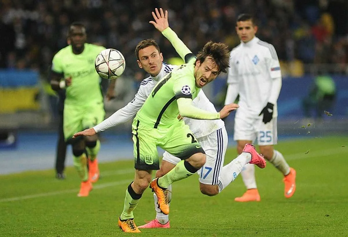 Рыбалка сыграл в первом матче с "Ман Сити" / фото Getty Images