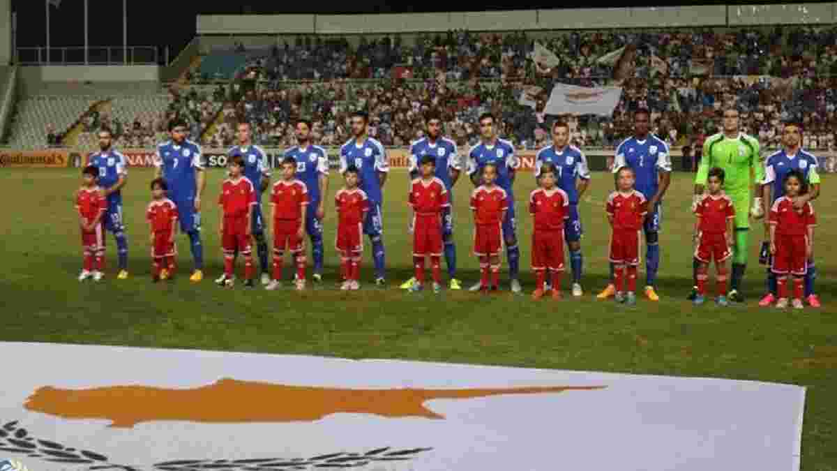 Кіпр оголосив склад на матч проти України