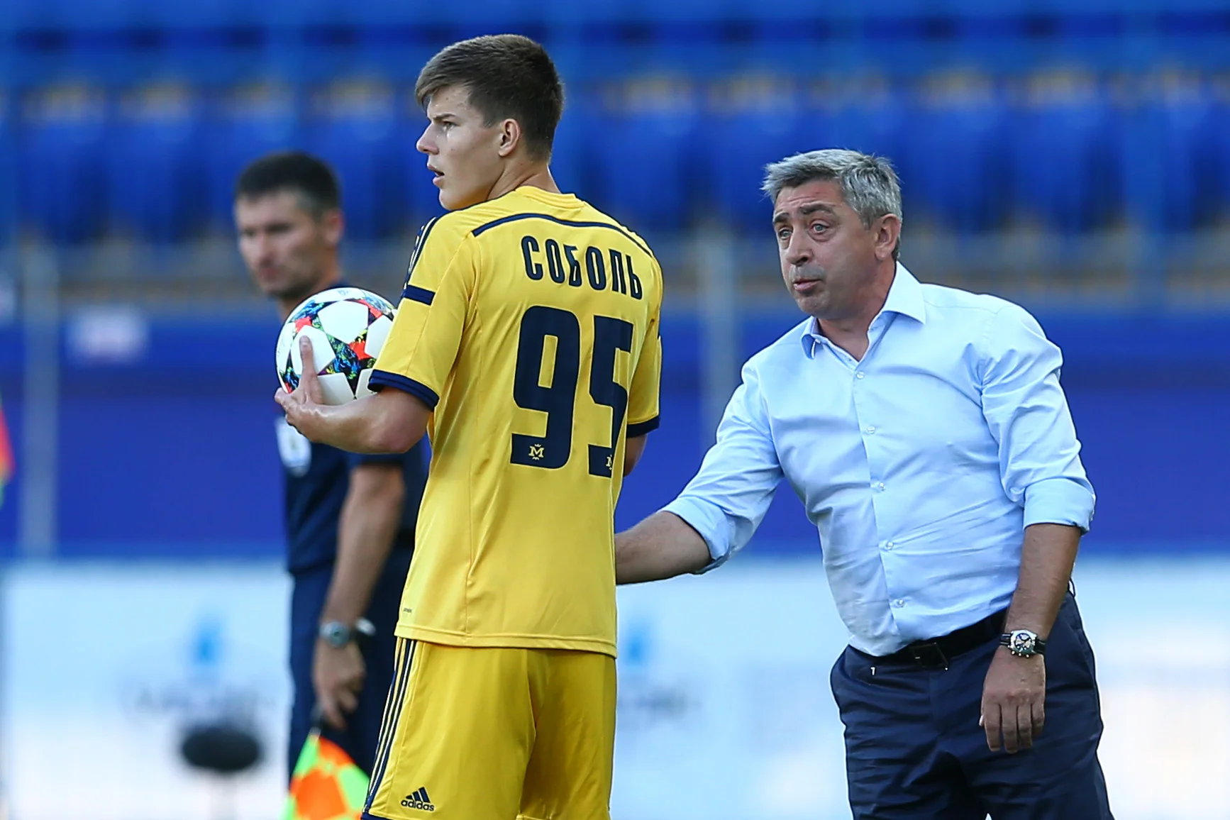 Эдуард Соболь сможет сыграть против "Шахтера" / фото А. Осипов