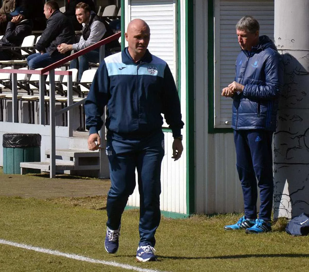 Эрик ван дер Меер (слева) / Фото ФК Сталь