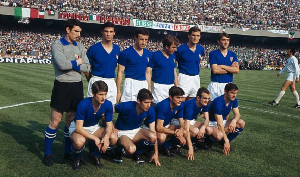Италия - чемпион Европы 1968 года. Фото: Getty Images.