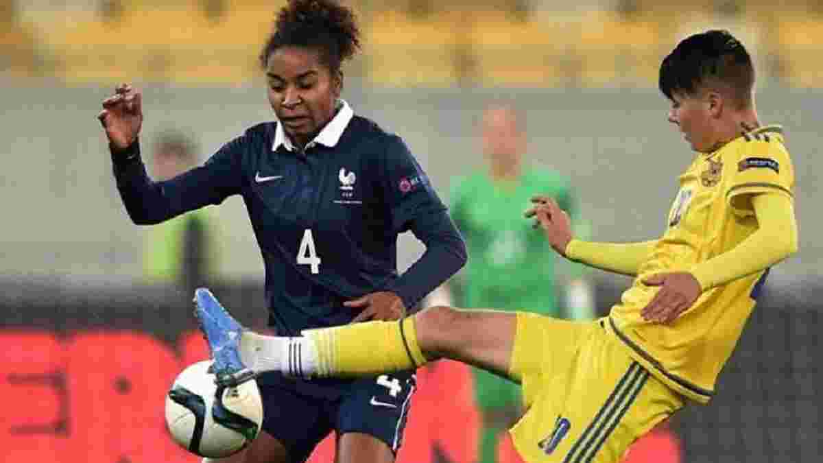Жіноча збірна України розгромно програла Франції, але зберегла шанси на Євро-2017
