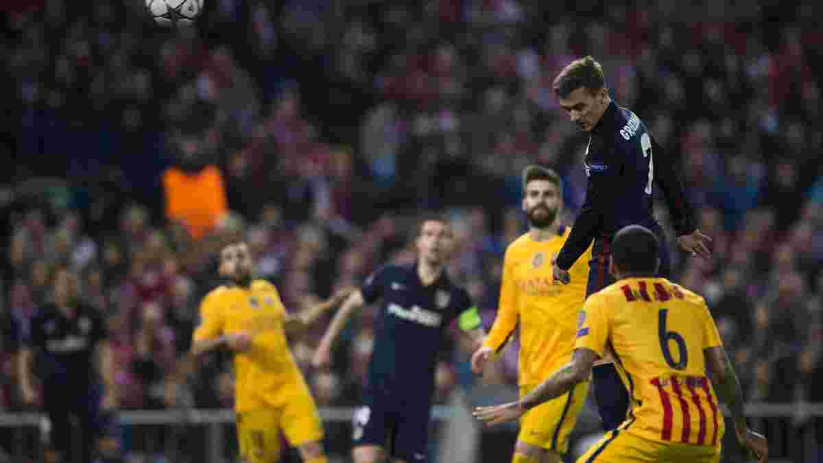 "Атлетіко" здолав "Барселону" в Мадриді та вийшов до 1/2 фіналу Ліги чемпіонів