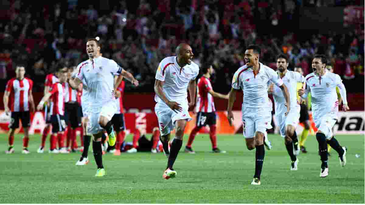 Победная домашняя серия "Севильи" в Лиге Европы достигла 11 матчей с 2014 года