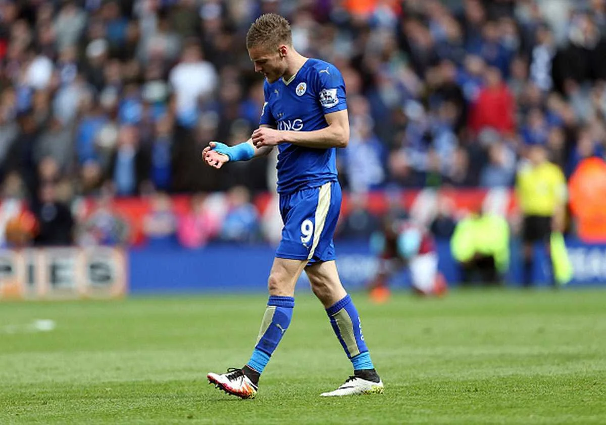 Джеймі Варді після вилучення / Фото Getty Images
