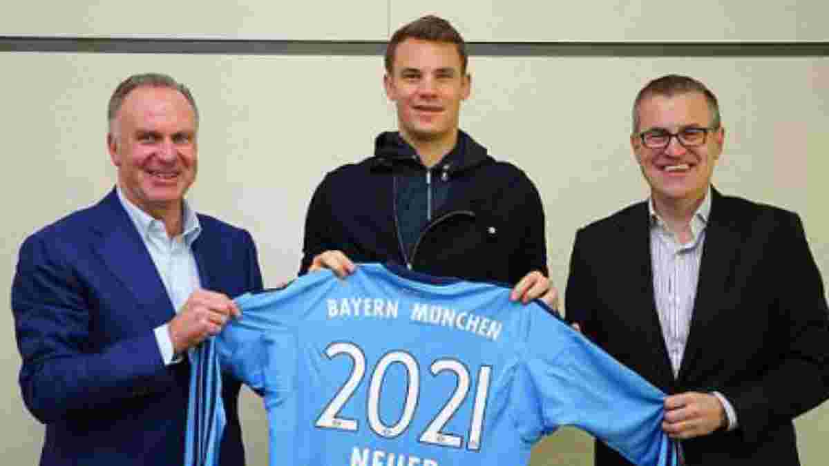 Нойєр підписав новий довготривалий контракт з "Баварією"