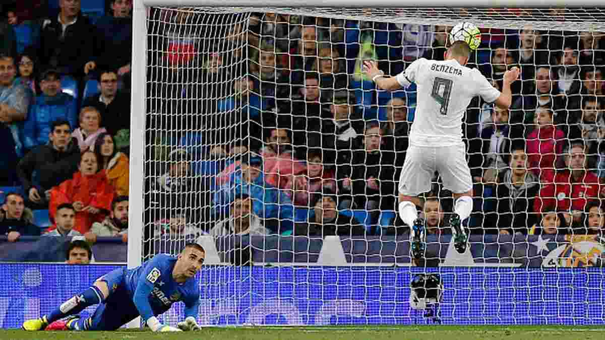"Реал" - "Вільяреал": Гол Бензема, 41 