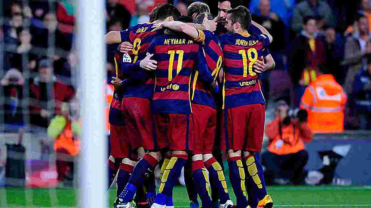 Три пенальти - "Барселона" не без помощи противоречивых решений арбитра разгромила "Спортинг"