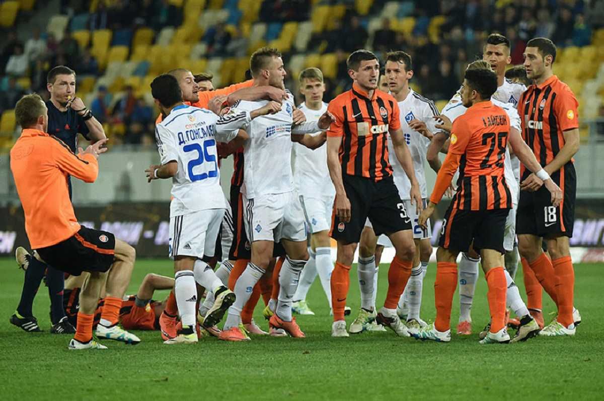 "Динамо" бессильное на поле "Шахтера" / фото ФК "Шахтер"