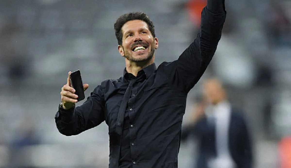 Щасливий Дієго Сімеоне після матчу "Баварія" - "Атлетіко" / Getty Images