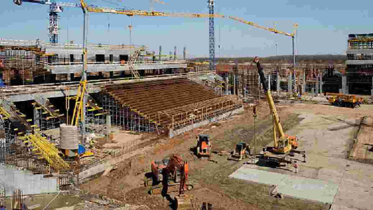 В России остановили строительство стадиона, который должен принять ЧМ-2018