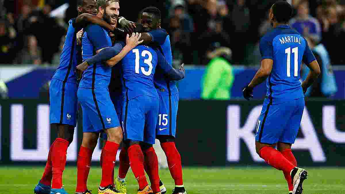 Франция огласила конечную заявку на Евро-2016
