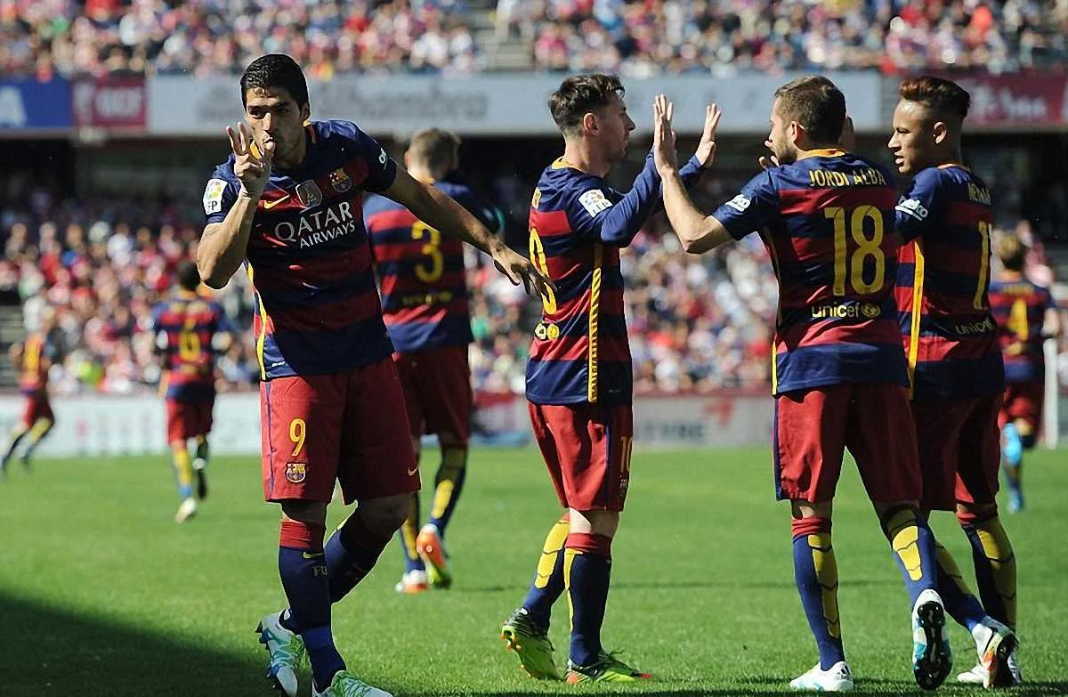 Суарес принес "Барселоне" чемпионство / getty images