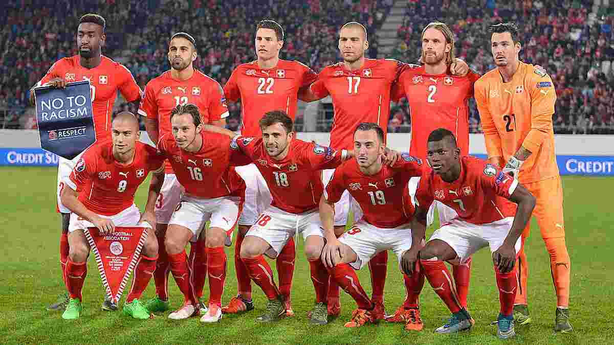 Швейцария подала расширенную заявку на Евро-2016: с экс-"динамовцем", без чемпиона Англии