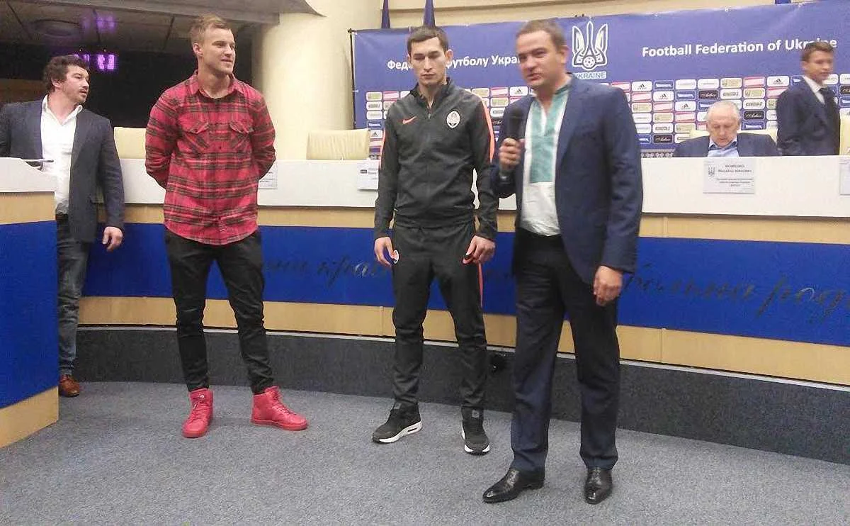 Ярмоленко и Степаненко / фото А. Годзенко, 24 канал