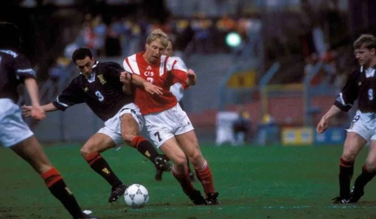 Той самий матч СНД - Шотландія. Фото: Getty Images