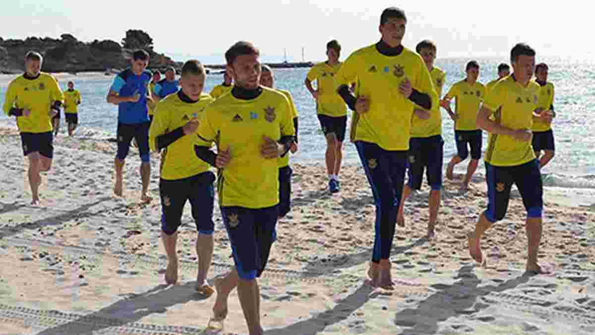 Подготовка Украины к Евро-2016: Эстафеты на пляже и 10 отжиманий