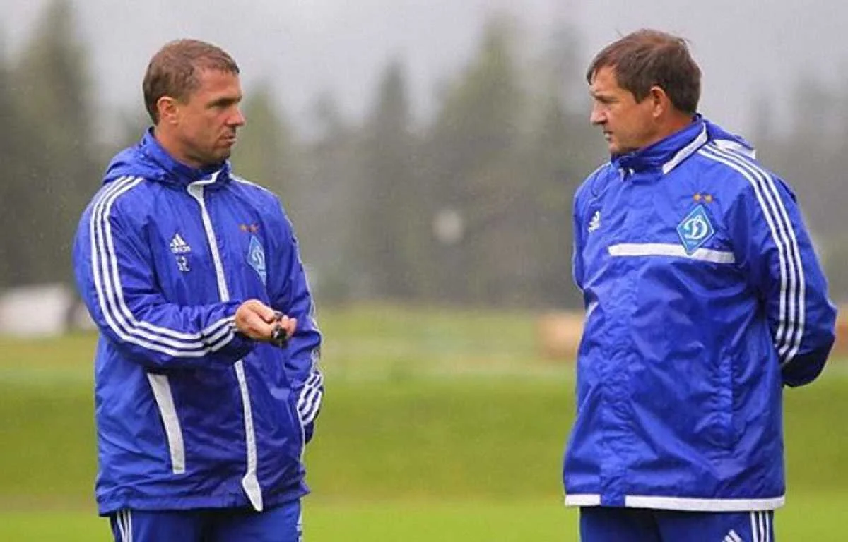 Сергій Ребров і Рауль Ріанчо