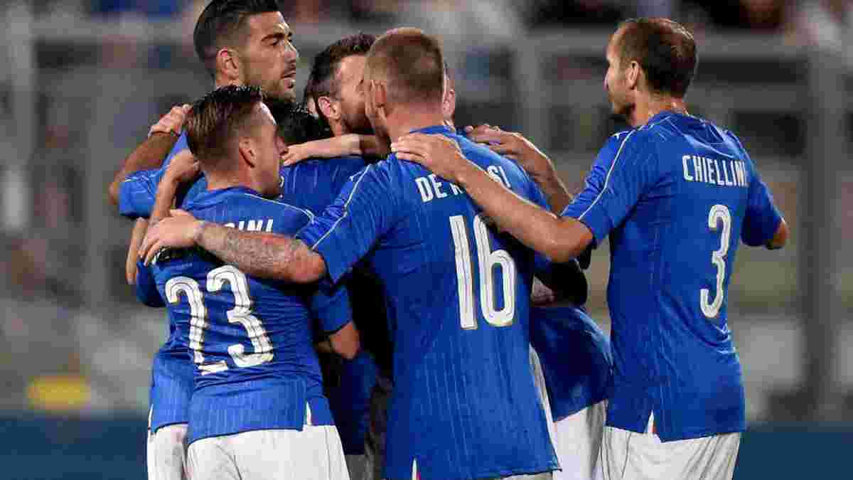 Італія визначилась із остаточною заявкою на Євро-2016