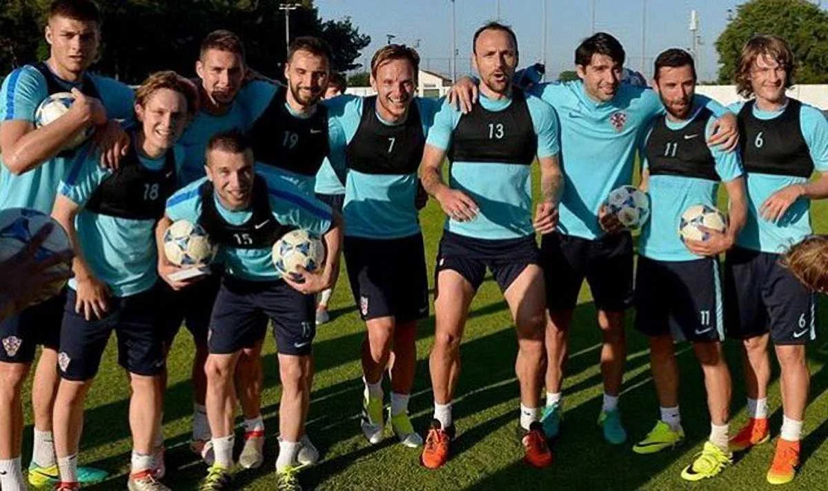 Хорватия готовится в хорошем настроении / фото из соцсетей