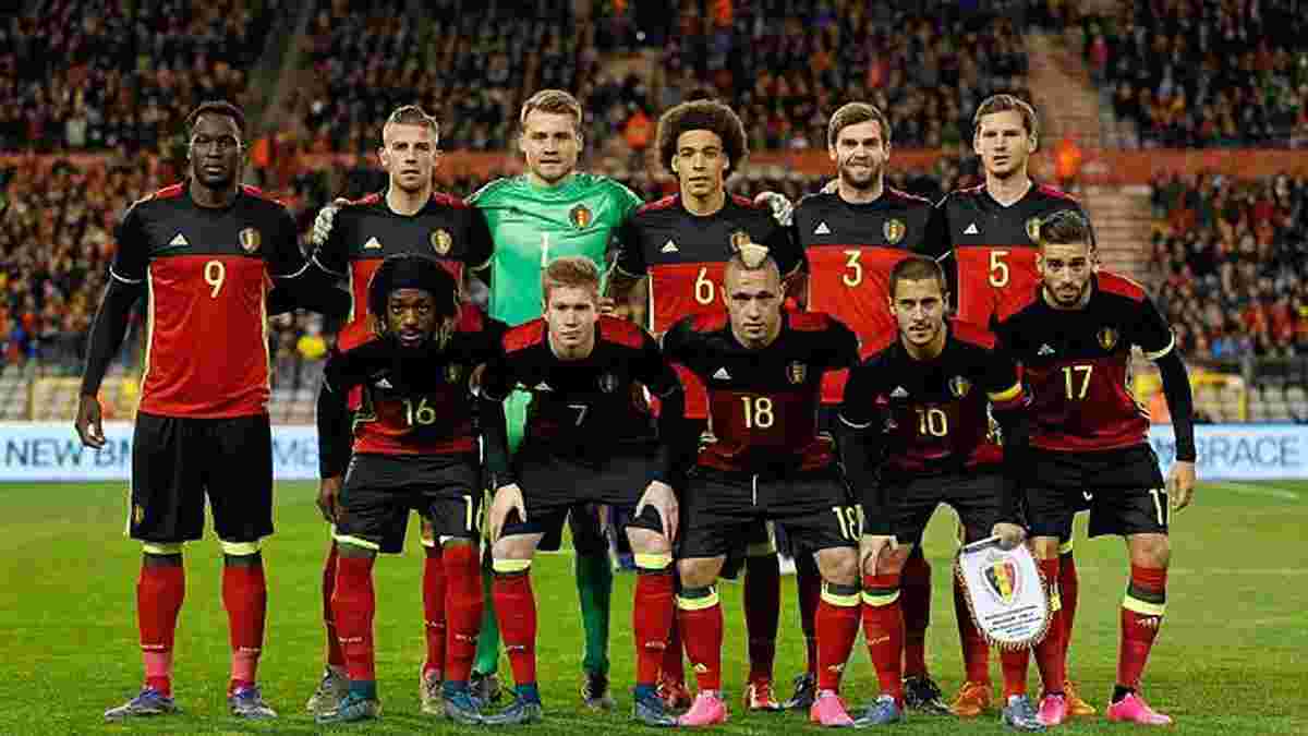 Бельгійці взяли усіх зірок свого "золотого покоління" на Євро-2016