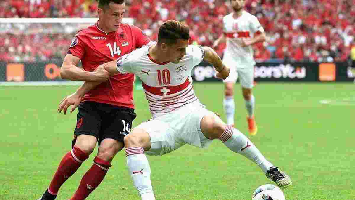 Визначився гравець матчу Албанія - Швейцарія за версією УЄФА