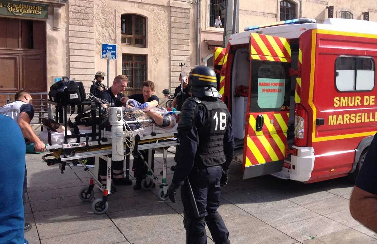 Фанат у біді / фото La Provence