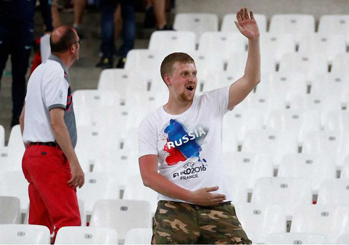 Типичный российский "болельщик"