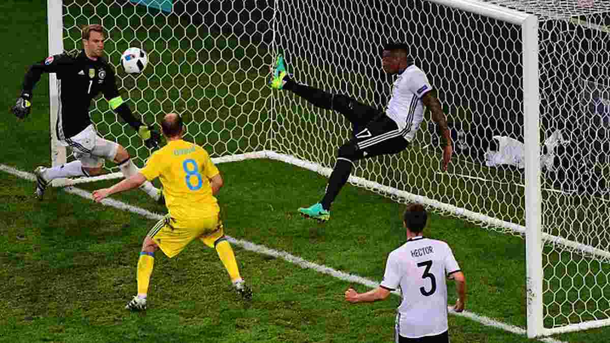 Украина уступила Германии в стартовом матче на Евро-2016