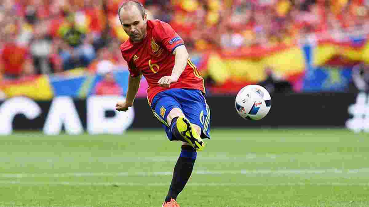Іспанія встановила рекорд Євро-2016 за кількістю передач в одному таймі