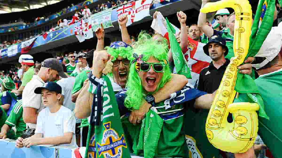 Хит болельщиков Северной Ирландии затмил Дэвида Гетту и его гимн к Евро-2016