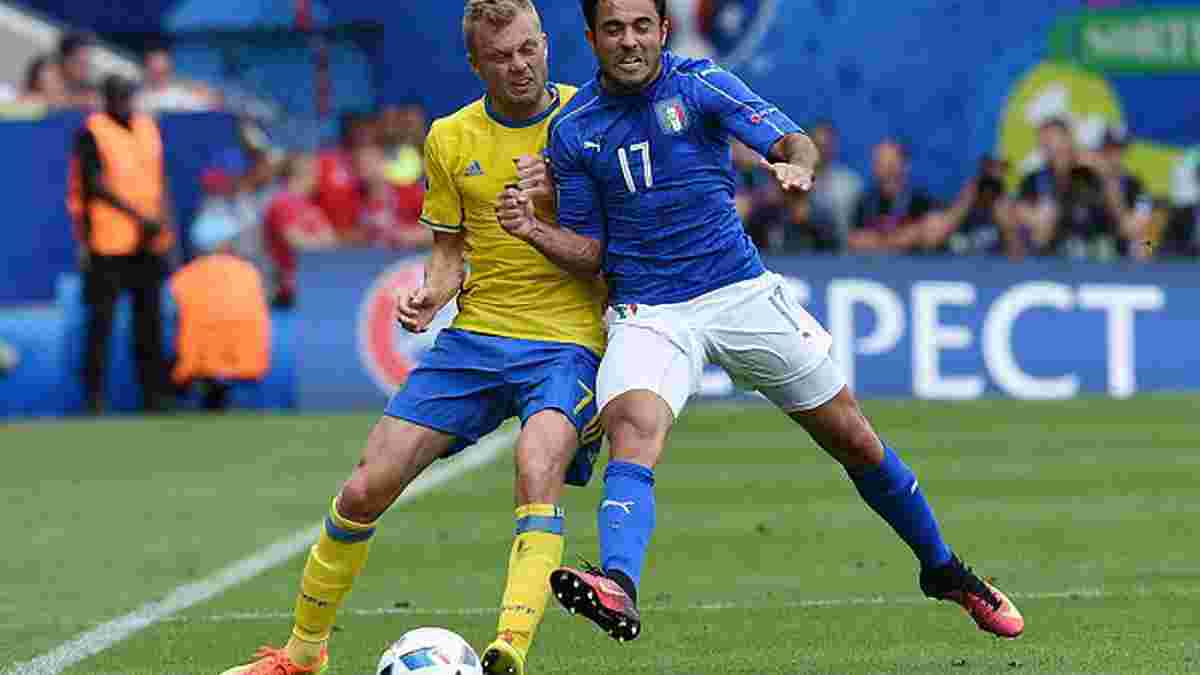Италия вырвала победу у Швеции и оформила выход в плей-офф