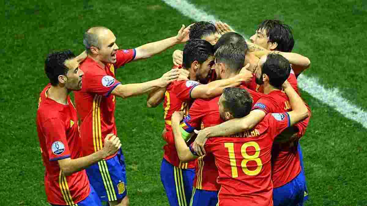 Іспанія, Італія та Франція вийшли у 1/8 фіналу Євро-2016